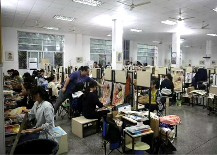 仙外美術班學生赴杭集訓學成歸來